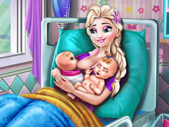 Elsa Mommy Twins Birth - 艾尔莎妈妈双胞胎出生