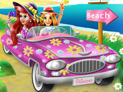 Princesses Beach Trip - 公主海滩之旅