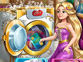 Goldie Princess Laundry Day - 戈尔迪公主洗衣日