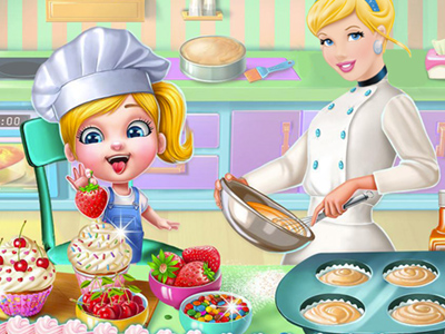 Cindy Cooking Cupcakes - 辛迪烹饪纸杯蛋糕