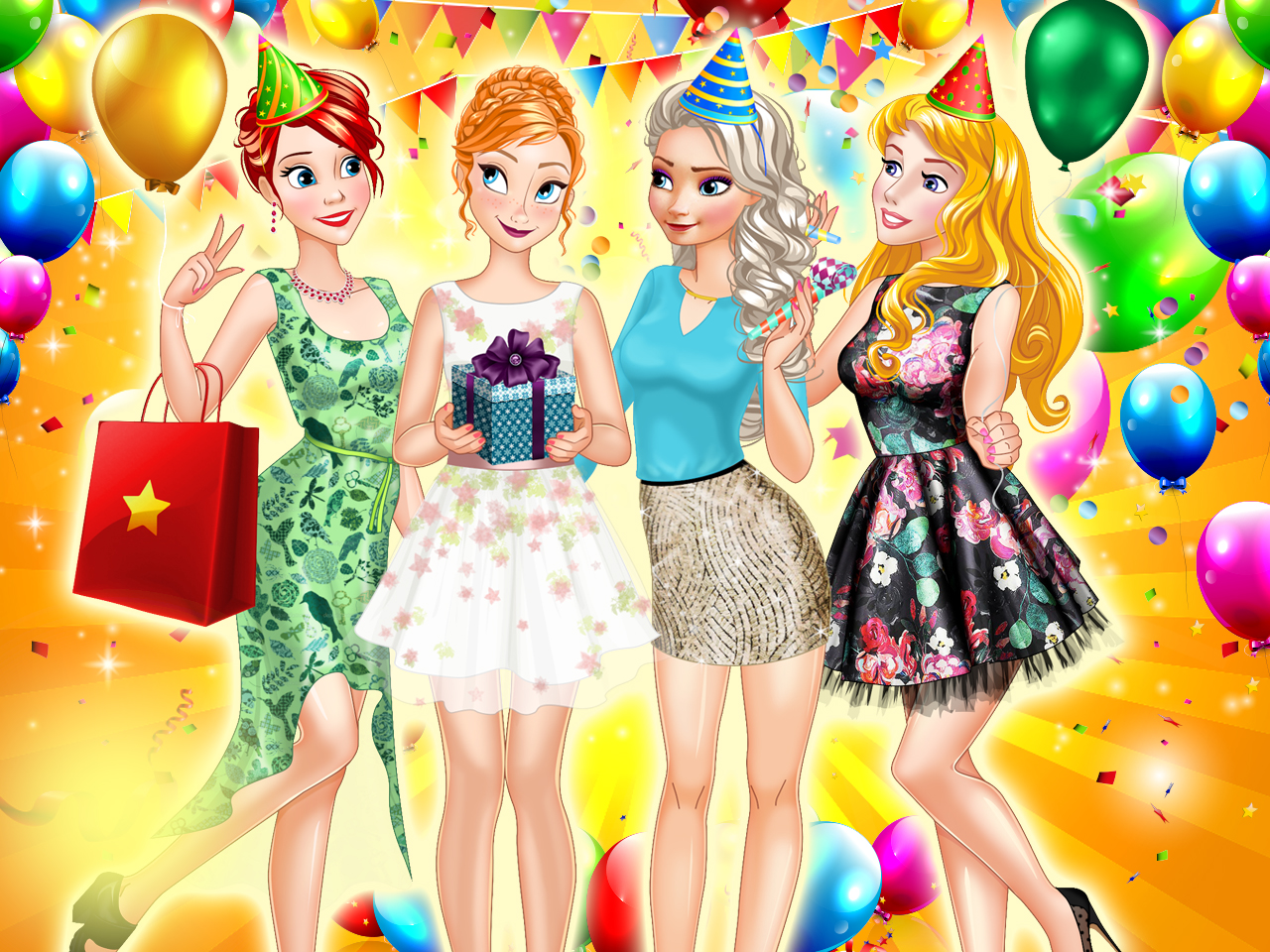 Princess Birthday Party Surprise - 公主生日派对惊喜