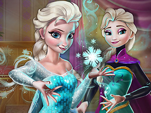 Elsa Secret Transform - 艾尔莎秘密变身