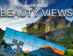Jigsaw Puzzle Beauty Views - 拼图美女视图