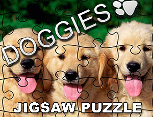 Jigsaw Puzzle Doggies - 拼图小狗
