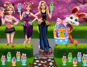 Girls Easter Chocolate Eggs - 女孩复活节巧克力蛋