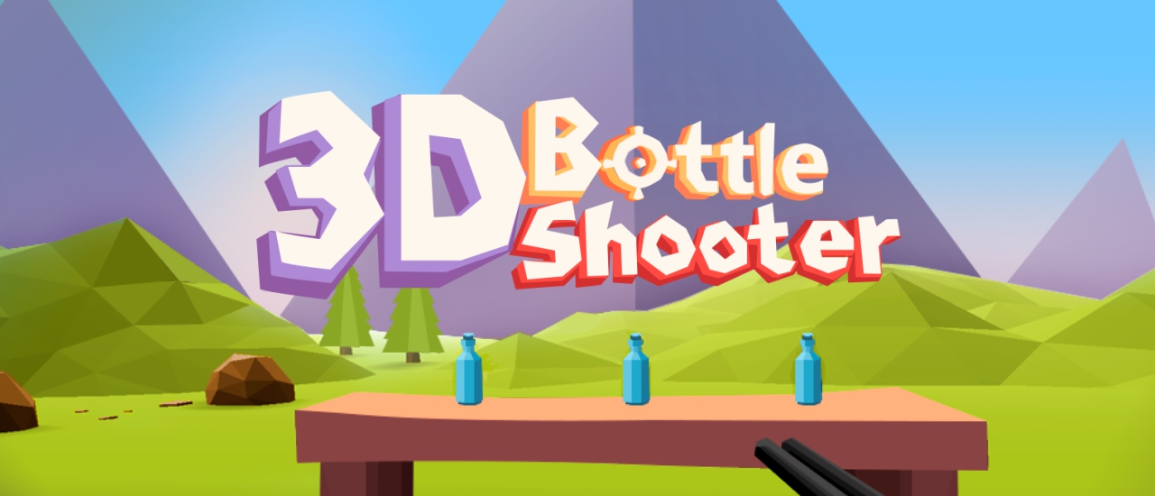 3D Bottle Shooter - 3D 瓶子射击游戏