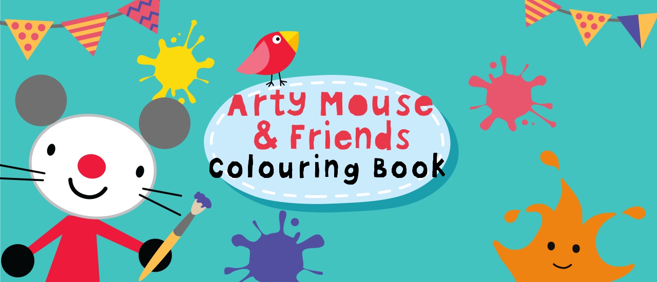 Arty Mouse Coloring Book - 艺术鼠标图画书