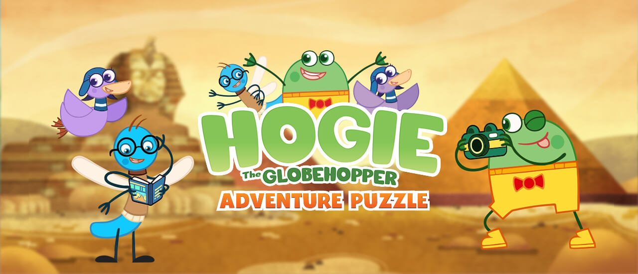 Hogie The Globehoppper Adventure Puzzle - Hogie The Globehoppper 冒险拼图