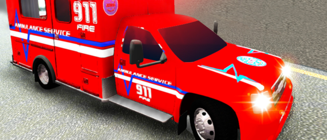 City Ambulance Driving - 市救护车驾驶