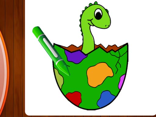 Dinosaurs Coloring Book Part I - 恐龙图画书第一部分
