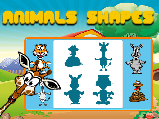 Animals Shapes for kids Education - 儿童教育的动物形状