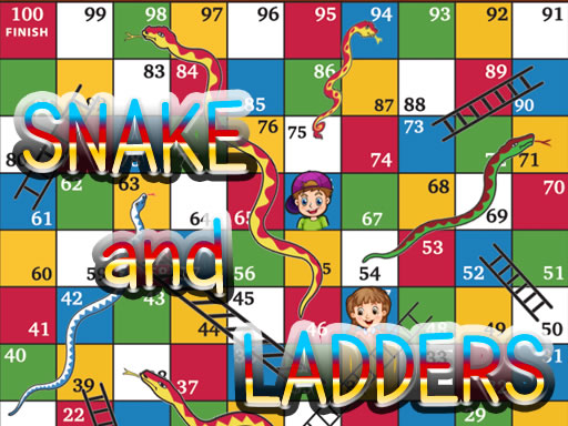 Snake and Ladders Game - 蛇和梯子游戏