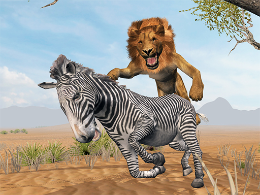 Lion King Simulator: Wildlife Animal Hunting - 狮子王模拟器：野生动物狩猎