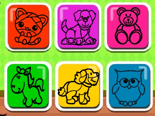 Easy Kids Coloring Game - 简单的儿童着色游戏
