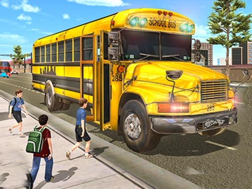 City School Bus Driving - 市校车驾驶