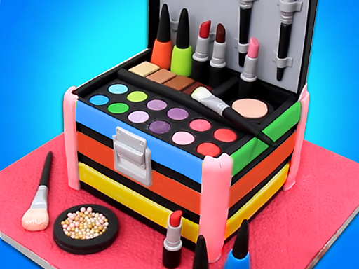 Girl Makeup Kit Comfy Cakes Pretty Box Bakery Game - 女孩化妆包 舒适的蛋糕 漂亮的盒子 面包店游戏
