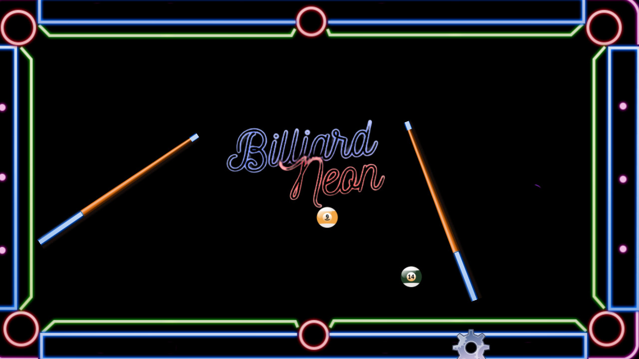 Billiard Neon - 台球霓虹灯