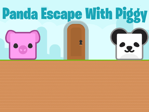 Panda Escape With Piggy - 熊猫与小猪逃生