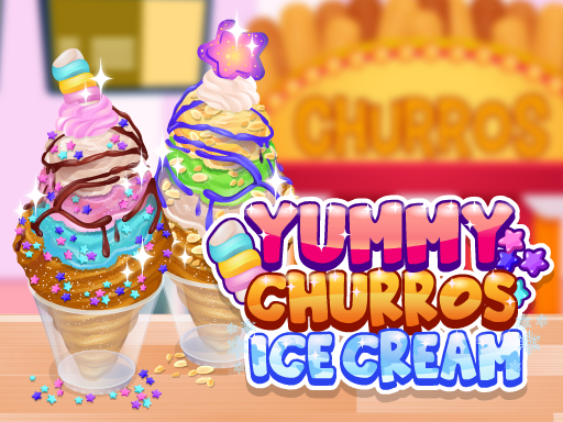 Yummy Churros Ice Cream - 美味的油条冰淇淋