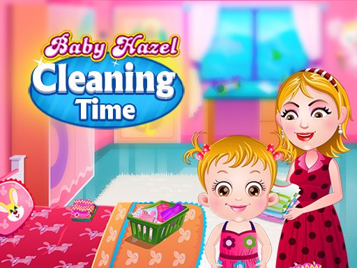 Baby Hazel Cleaning Time - 婴儿淡褐色清洁时间
