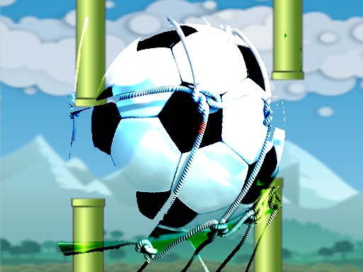 Flying football- Flapper Soccer Game - 飞行足球-挡板足球比赛