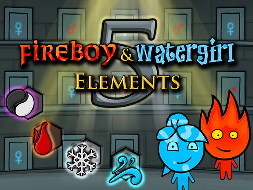 Fireboy and Watergirl 5 Elements Game - Fireboy 和 Watergirl 5 元素游戏