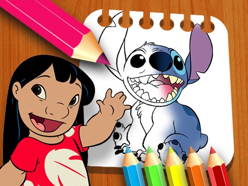 Lilo and Stitch Coloring Book - Lilo and Stitch 图画书