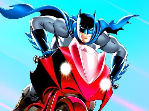 Batman Motorbike Racing - 蝙蝠侠摩托车赛