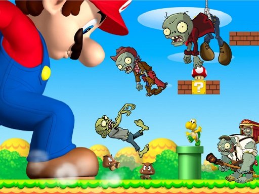 Super Mario Shooting Zombie  - 超级马里奥射击僵尸