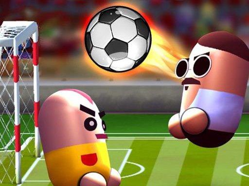 2 Player Head Soccer Game - 2 人头足球比赛