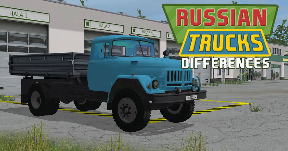 Russian Trucks Differences - 俄罗斯卡车的差异