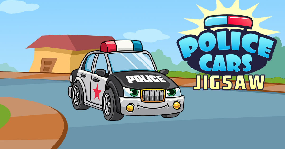 Police Cars Jigsaw - 警车拼图