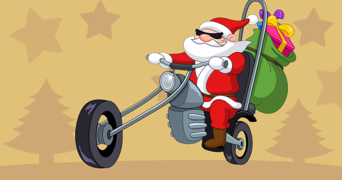 Santa Driver Coloring Book - 圣诞老人司机图画书