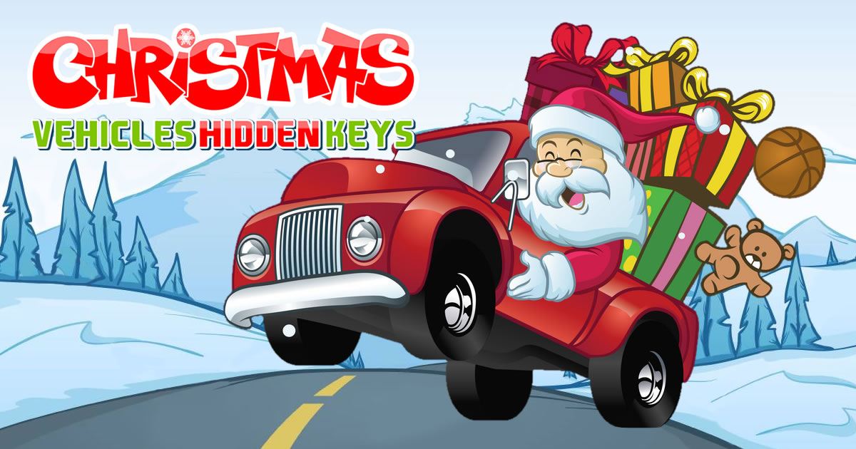 Christmas Vehicles Hidden Keys - 圣诞车隐藏钥匙