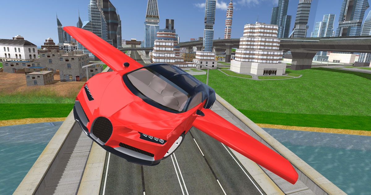Flying Car Driving Simulator - 飞行汽车驾驶模拟器