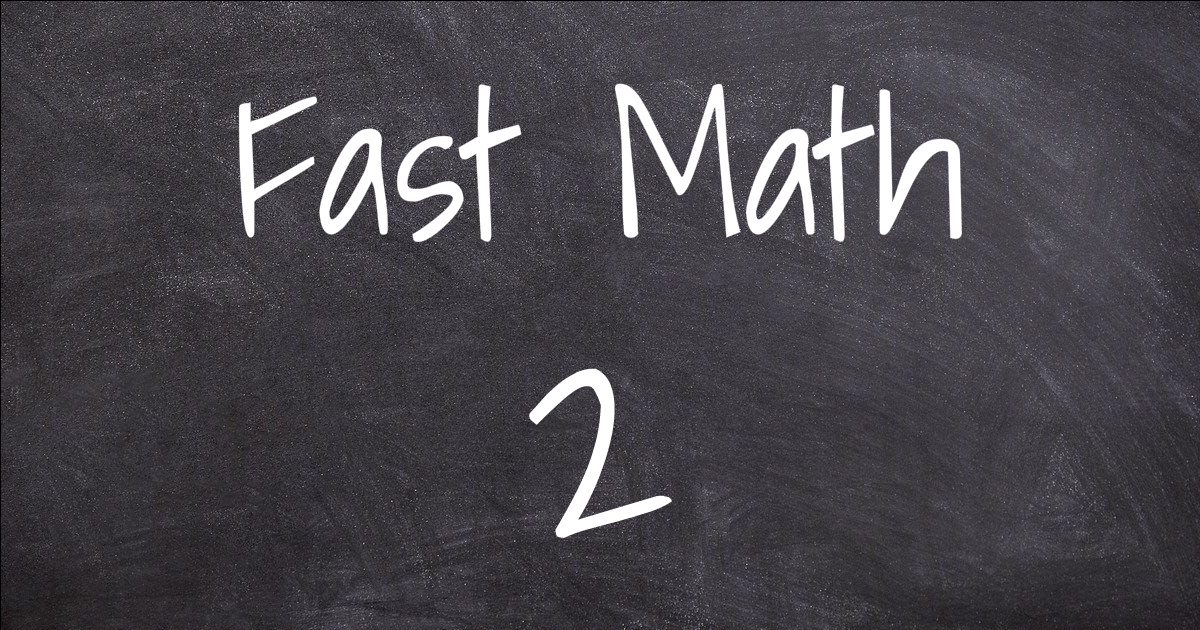 Fast Math 2 - 快速数学 2