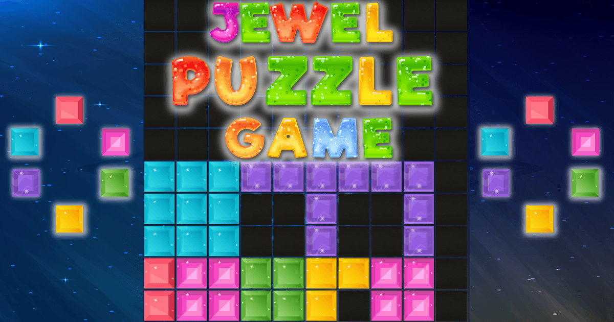 Jewel Puzzle Blocks - 宝石拼图块