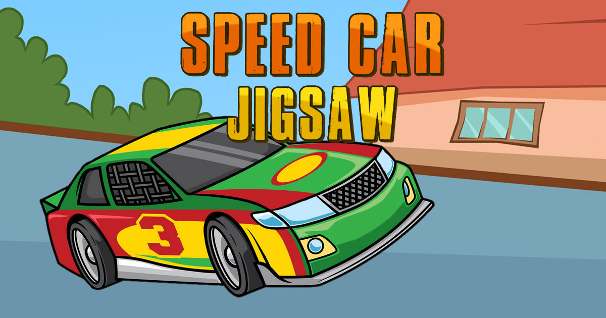 Speed Cars Jigsaw - 速度车拼图