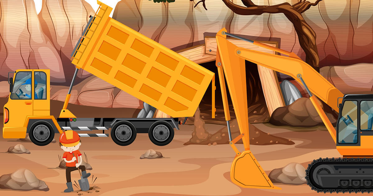 Dump Trucks Hidden Objects - 自卸车隐藏对象