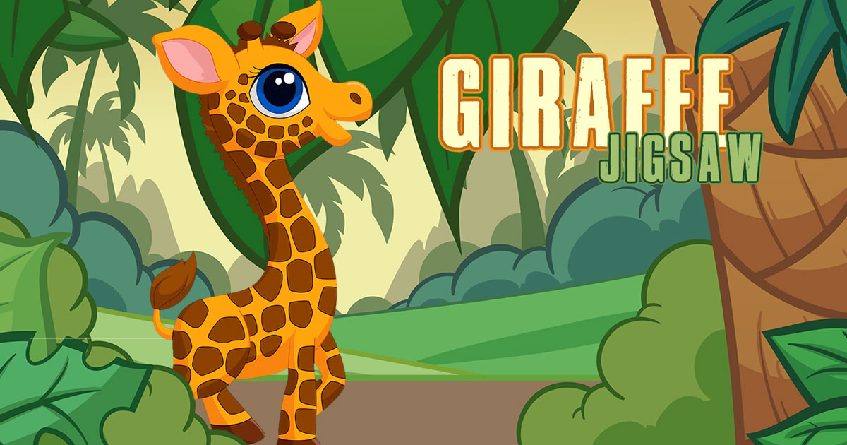 Giraffe Jigsaw - 长颈鹿拼图