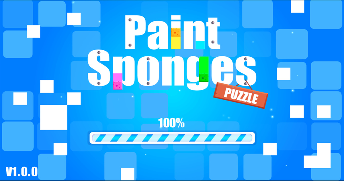 Paint Sponges Puzzle - 油漆海绵拼图