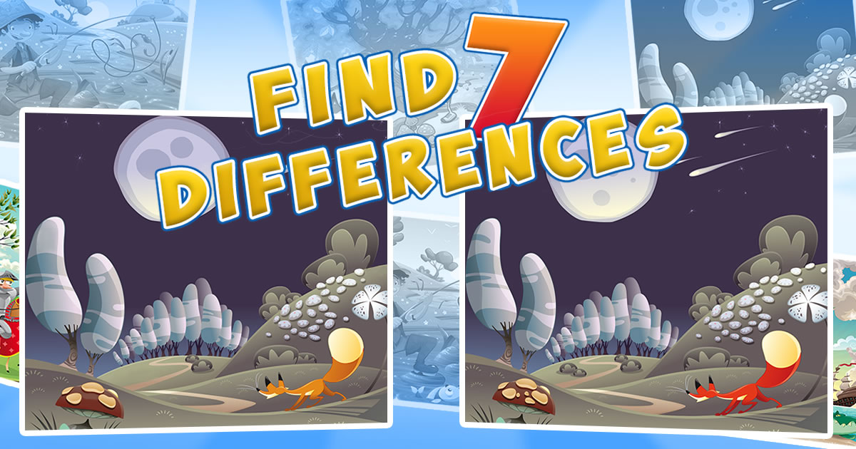 Find Seven Differences - 找出七个差异