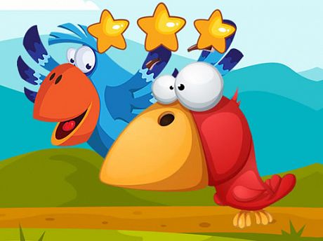 Fun Birds Hidden Stars - 有趣的小鸟隐藏的星星