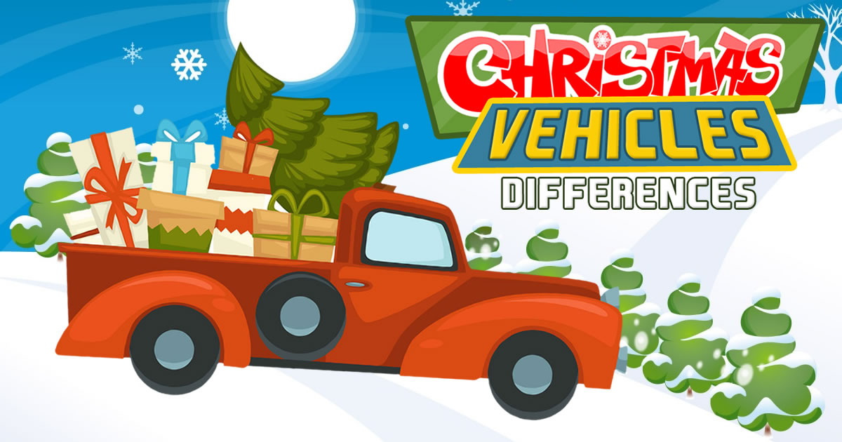 Christmas Vehicles Differences - 圣诞车辆差异