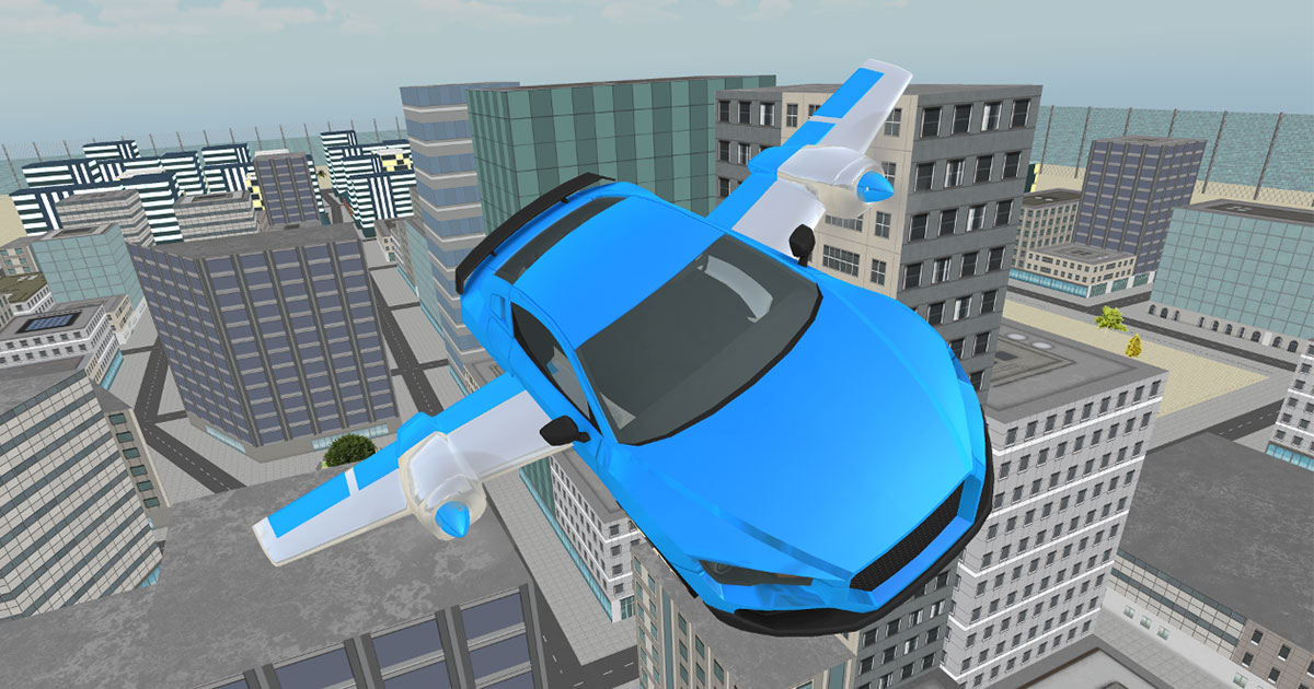 Flying Car Simulator 3D 2020 - 飞行汽车模拟器 3D 2020