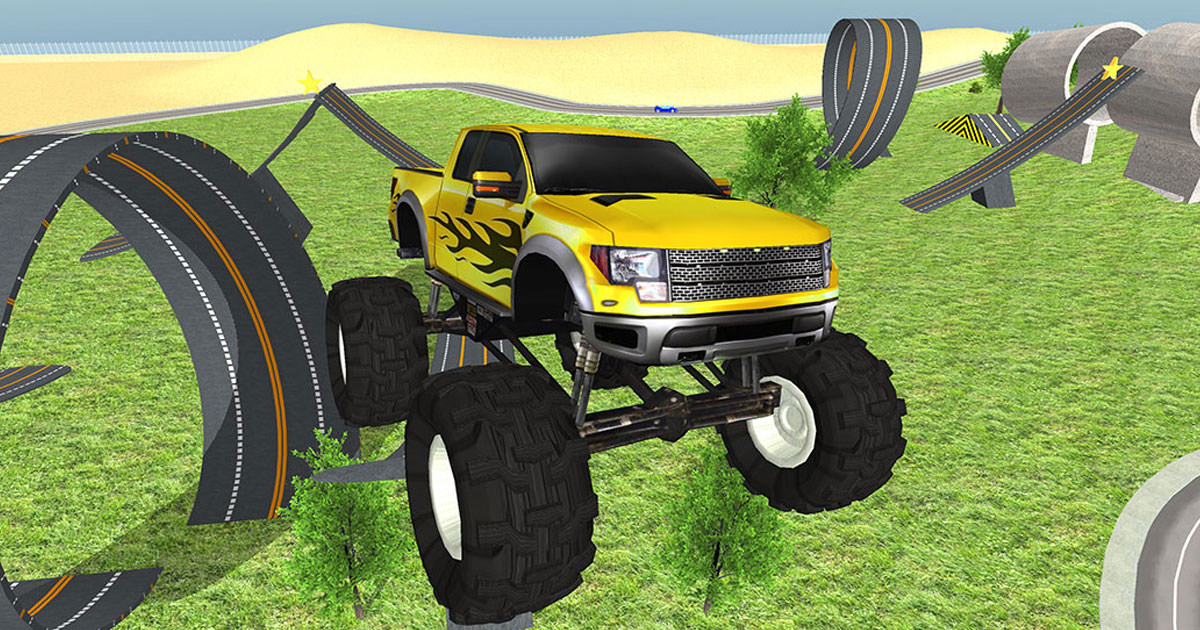 Monster Truck Driving Simulator Game - 怪物卡车驾驶模拟器游戏