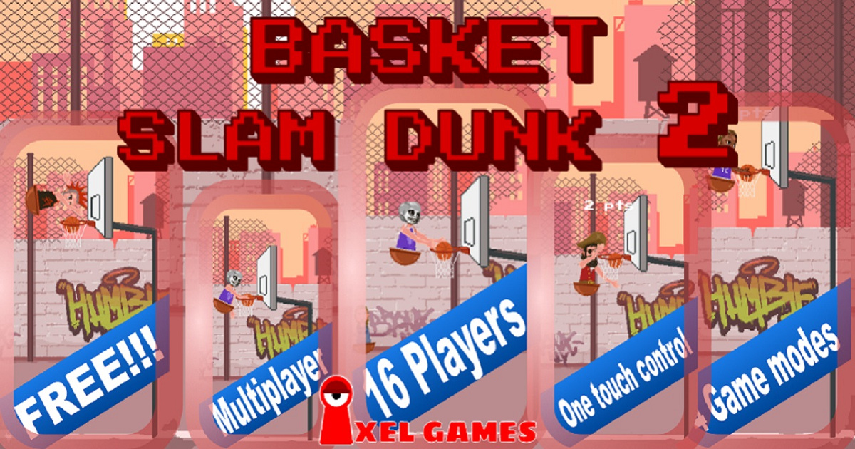 Basket Slam Dunk 2 - 篮筐灌篮 2