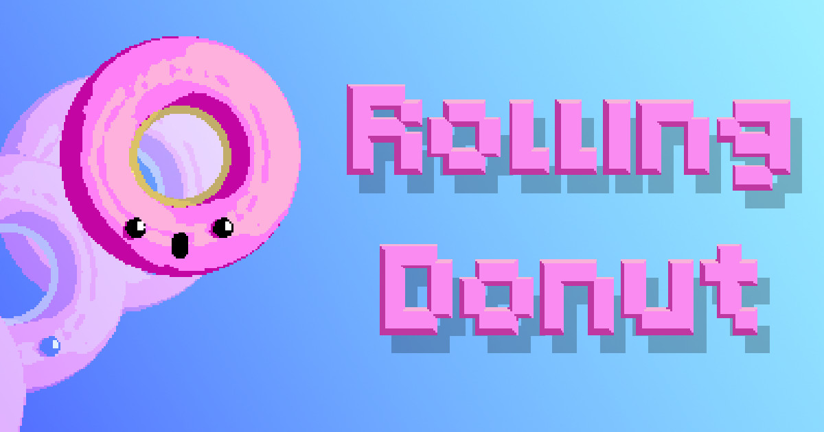 Rolling Donut - 滚动甜甜圈