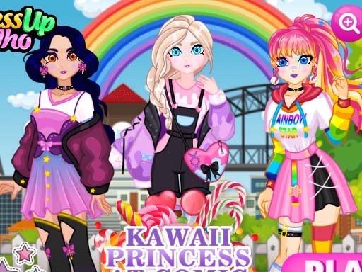 Kawaii Princess At Comic Con - 动漫展上的卡哇伊公主