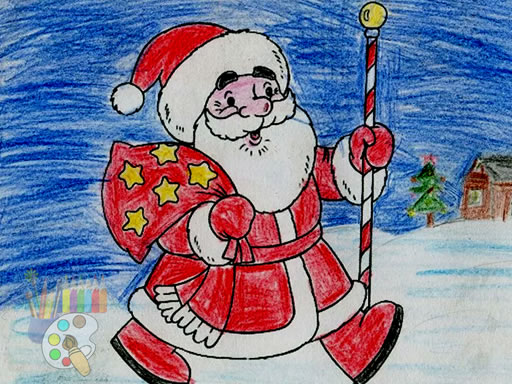 Santa Claus Coloring - Santa Claus Coloring